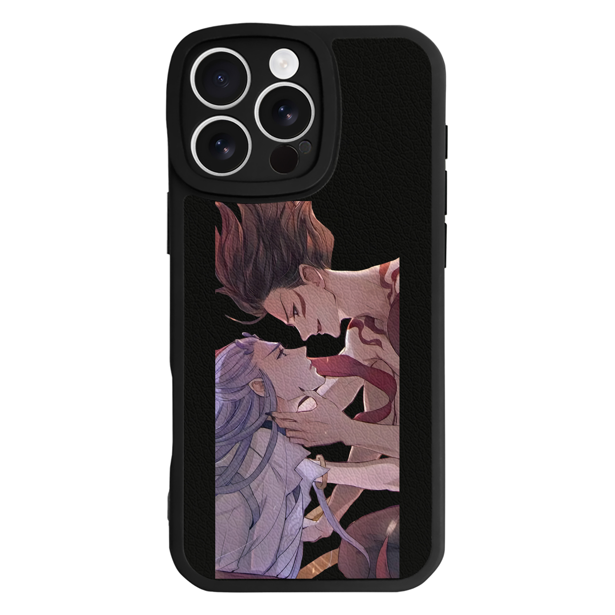 （画像用） Ne Zha 2 ナタ 魔童の大暴れ 【iPhone 16シリーズ対応】シリコンスマホケース（レザー調） 材質：シリコン